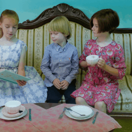 ETIQUETTE SCHOOL FOR YOUNG LADIES & GENTLEMEN (CHILDREN) - 12 lessons Course (60 min, GROUP)