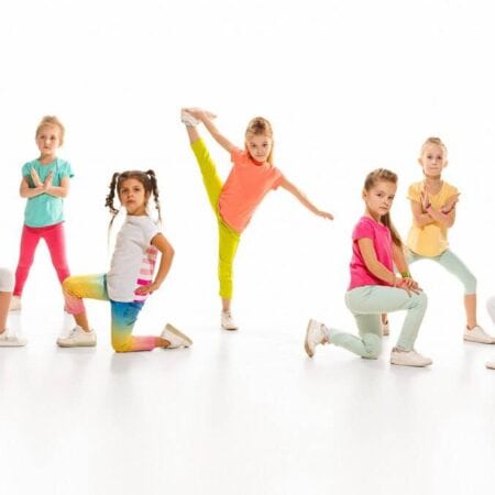 Ballet, Contemporary Jazz and Acrobatics for kids (4 y.o. up to 10 y.o.) - 12 lessons Course (60 min, GROUP)