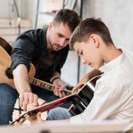 GUITAR/ ELECTRIC GUITAR - 12 lessons Course (30 min, IND)