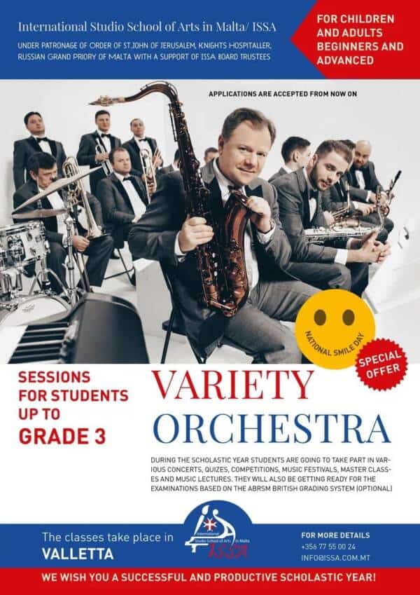 Variety Orchestra - 36 lessons Course (60 min, GROUP)